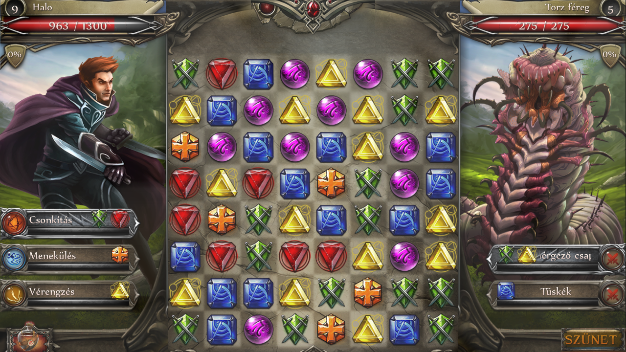 Jewel Fight: Heroes of Legend - Magyar Fejlesztésű Játékok