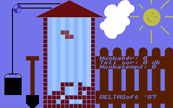 Komuves Kelemen Tetris játék Magyar fejlesztésű Játékok
