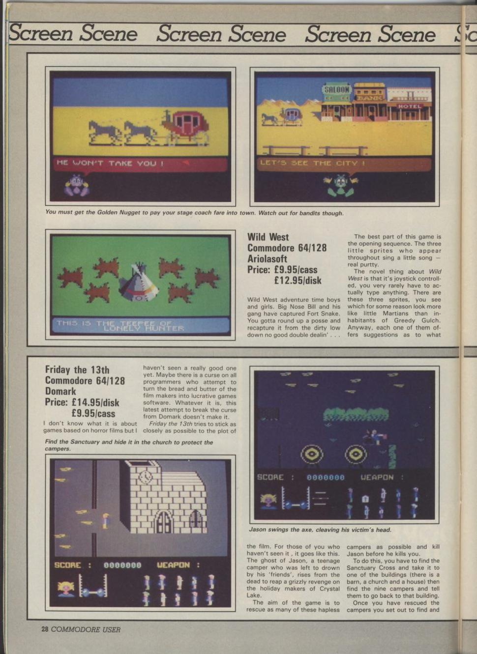 Wild West - Magyar Fejlesztésű Játékok - Commodore64