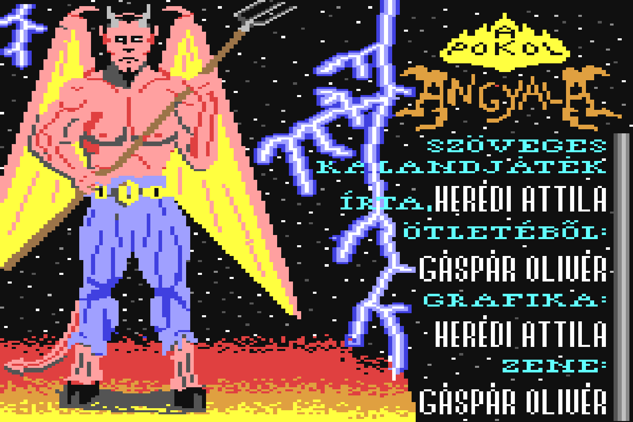 A Pokol Angyala - C64 - Magyar Fejlesztésű Játékok