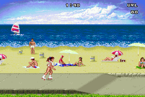 California Games - Mega Drive - Magyar Fejlesztésű Játékok