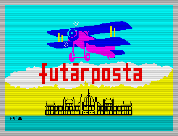Futárposta - Spectrum - Magyar Fejlesztésű Játékok