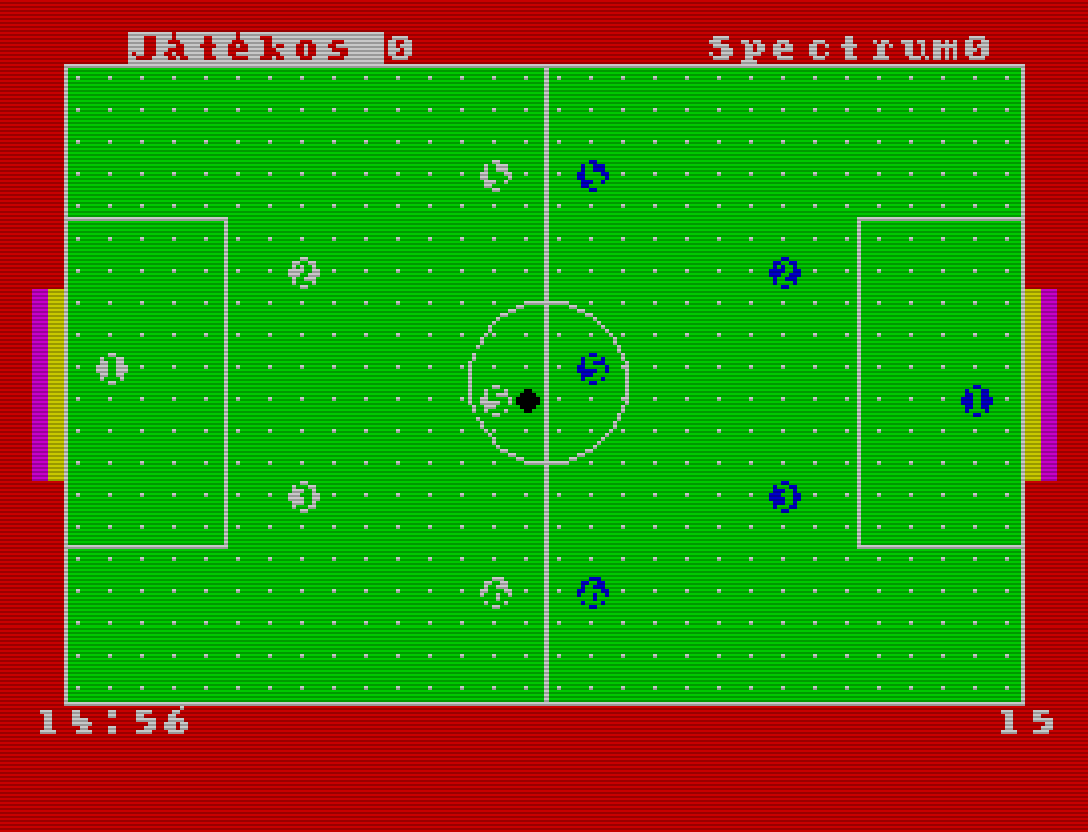 Gombfoci - Spectrum - Magyar Fejlesztésű Játékok