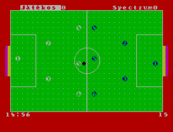 Gombfoci - Spectrum - Magyar Fejlesztésű Játékok