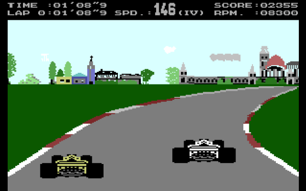 Hungaroring - Magyar Fejlesztésű Játékok - C64 - Plus4