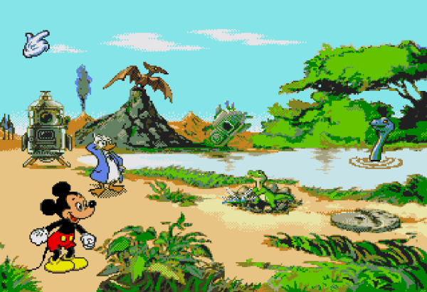 Mickeys Blast into the Past - Magyar Fejlesztésű Játékok