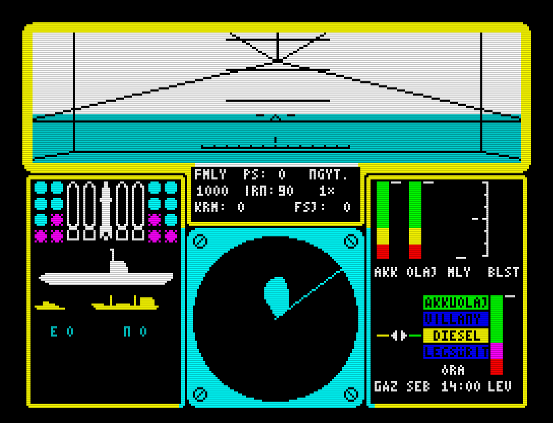 Nautilus Ocean Conqueror - Spectrum - Magyar Fejlesztésű Játékok