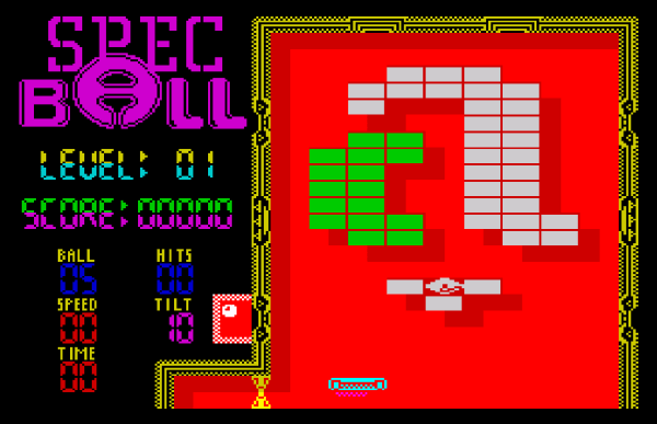 SpecBall - Magyar Fejlesztésű Játékok - Spectrum ZX