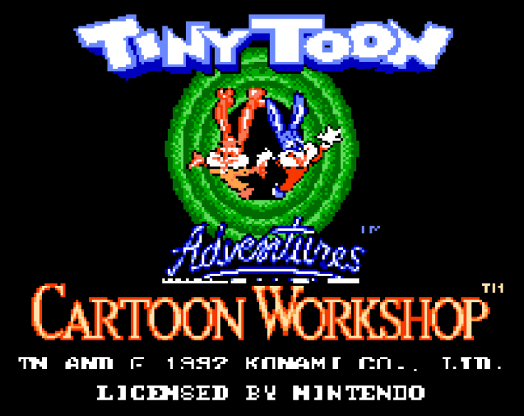 Tiny Toon Adventures - Cartoon Workshop - Magyar Fejlesztésű Játékok - NES