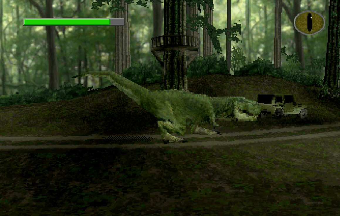 The Lost World - Jurassic Park - Saturn - Magyar Fejlesztésű Játékok