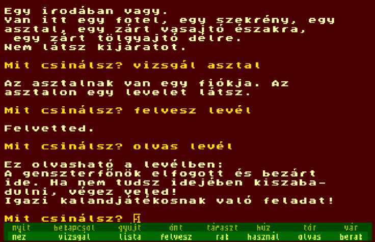 Gengszter - Tihor Miklós - Magyar Kalandjáték - Spectrum