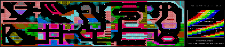 DiamondDungeon - Térkép - Magyar Fejlesztésű Játék