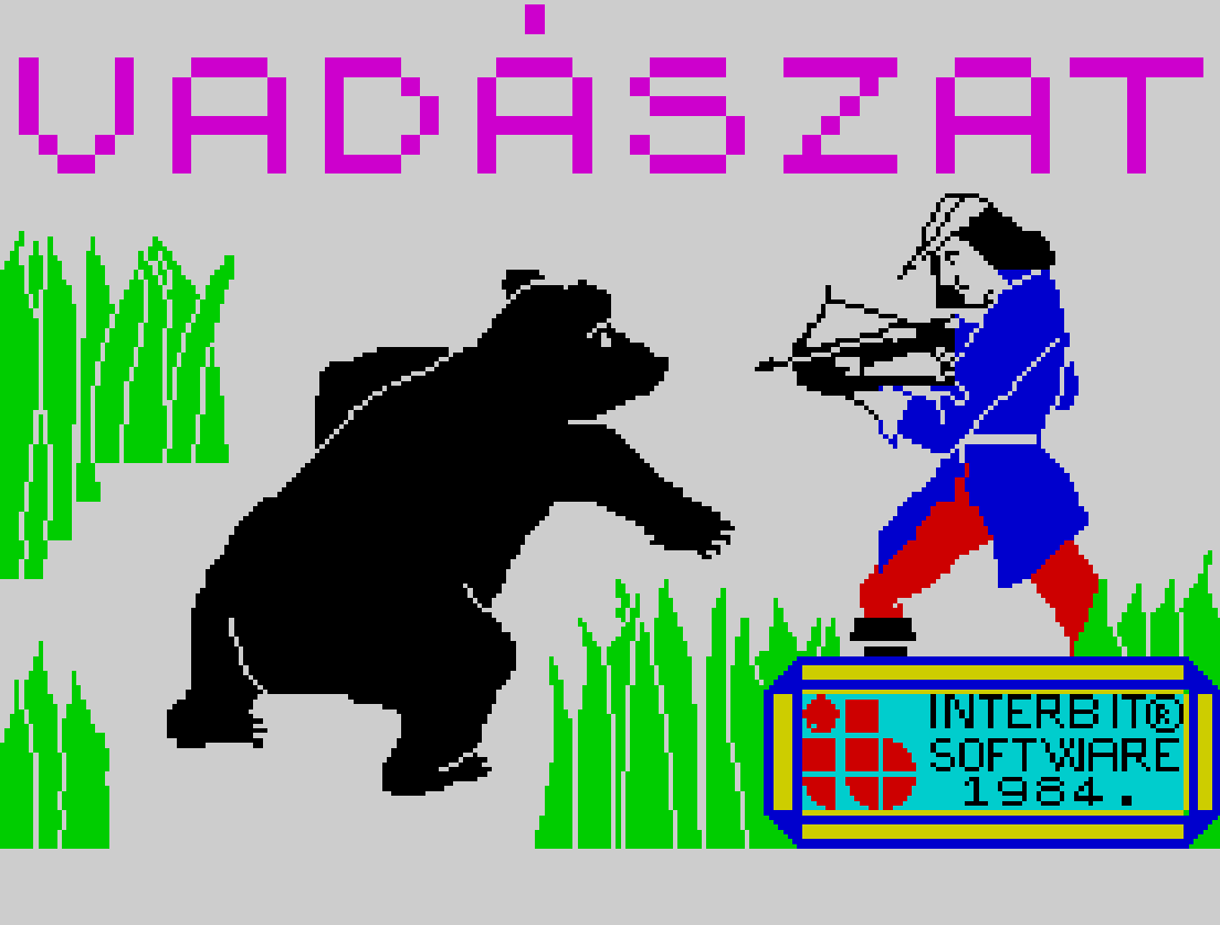 Vadászat - Magyar Játék Spectrum Interbit