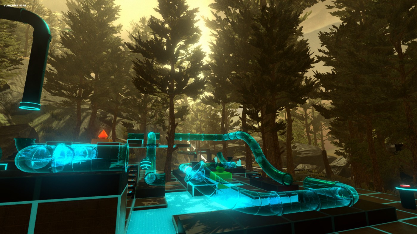 Flux Caves - Magyar puzzle játék