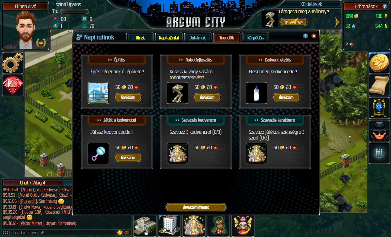 Argum City - Magyar játék - Ingyenes