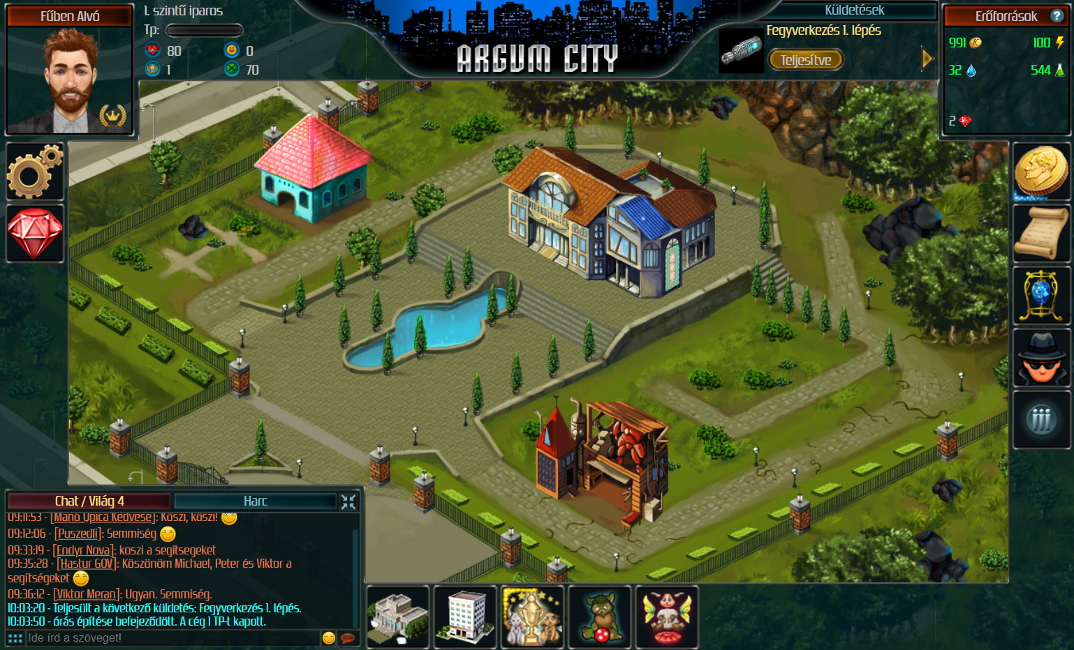 Argum City - Magyar játék - Ingyenes