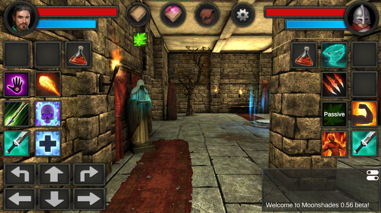 Moonshades - Magyar fejlesztésű epikus labirintusfelfedező RPG