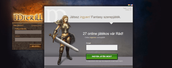 Mitrill - magyar online szerepjáték