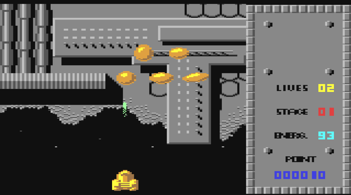 Space Knight c64 magyar játék