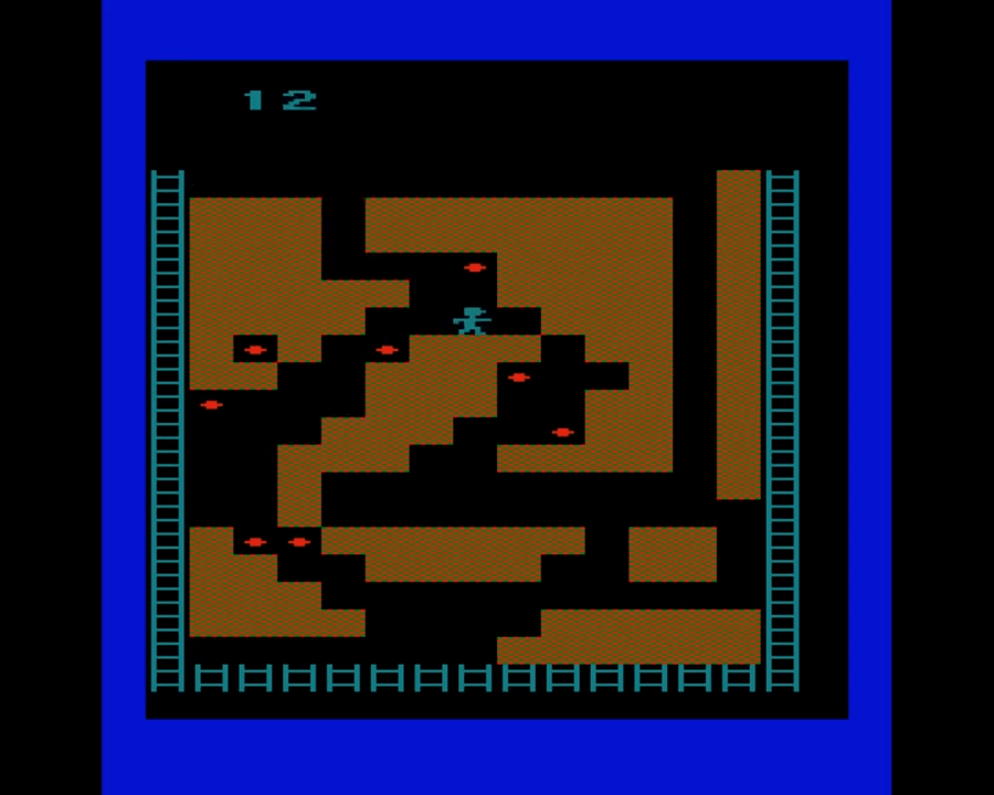 Remek kép, mert a folyamatos újrarajzolás miatt nem látszik a bányarém...